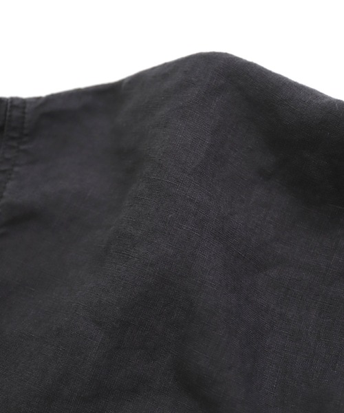 Brocante（ブロカント）の「[Brocante / ブロカント] リネンキャンバス リンネルコンビネゾン（つなぎ/オールインワン・レディース・ブラック・2）」の8枚目の写真