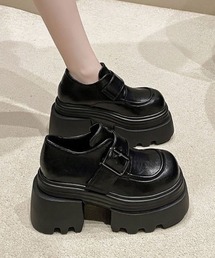 Ritzy（リッツィー）の「軽量厚底 メタルバックル ローファー（ローファー）」