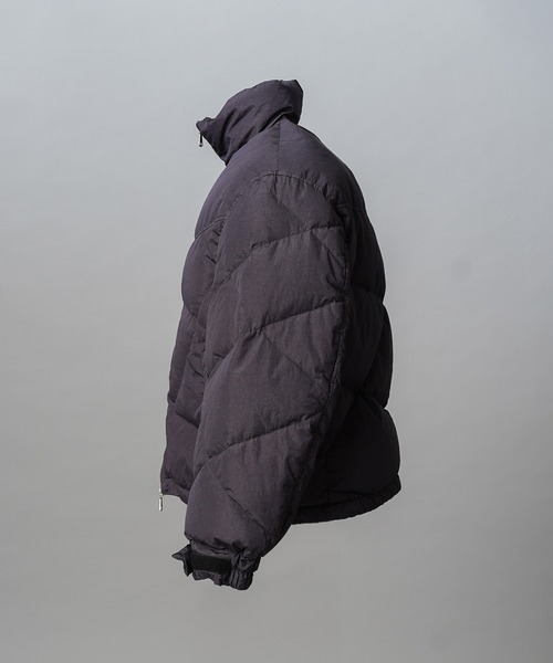 MAISON SPECIAL(メゾンスペシャル)の「《UNISEX》Garment-dye Prime-Over Down Jacket/ガーメントダイプライムオーバーダウンブルゾン【MAISON SPECIAL/メゾンスペシャル】(ダウンジャケット/コート・メンズ・チャコールグレー/ラベンダー/ブラック・0/1/2)」の4枚目の写真
