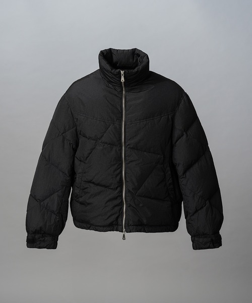 MAISON SPECIAL(メゾンスペシャル)の「《UNISEX》Garment-dye Prime-Over Down Jacket/ガーメントダイプライムオーバーダウンブルゾン【MAISON SPECIAL/メゾンスペシャル】(ダウンジャケット/コート・メンズ・チャコールグレー/ラベンダー/ブラック・0/1/2)」の20枚目の写真