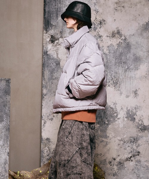 UNISEX》Garment-dye Prime-Over Down Jacket/ガーメントダイプライム