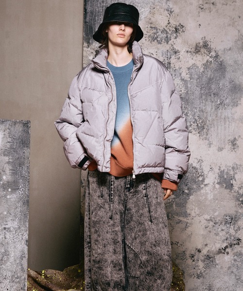 MAISON SPECIAL(メゾンスペシャル)の「《UNISEX》Garment-dye Prime-Over Down Jacket/ガーメントダイプライムオーバーダウンブルゾン【MAISON SPECIAL/メゾンスペシャル】(ダウンジャケット/コート・メンズ・チャコールグレー/ラベンダー/ブラック・0/1/2)」の14枚目の写真