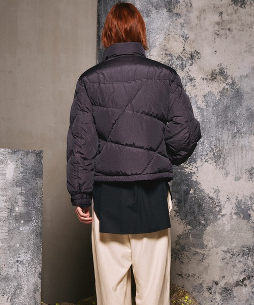 【専用】maison special ダウンジャケット UNISEX》Stretch Nylon Prime-Over Down Jacket/ストレッチナイロン