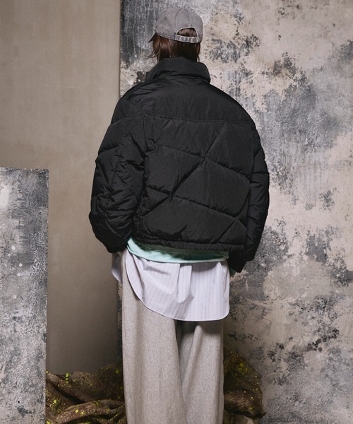MAISON SPECIAL(メゾンスペシャル)の「《UNISEX》Garment-dye Prime-Over Down Jacket/ガーメントダイプライムオーバーダウンブルゾン【MAISON SPECIAL/メゾンスペシャル】(ダウンジャケット/コート・メンズ・チャコールグレー/ラベンダー/ブラック・0/1/2)」の21枚目の写真