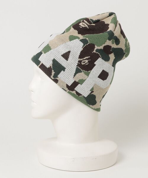ABC CAMO KNIT CAP（ニットキャップ/ビーニー）｜A BATHING APE（ア