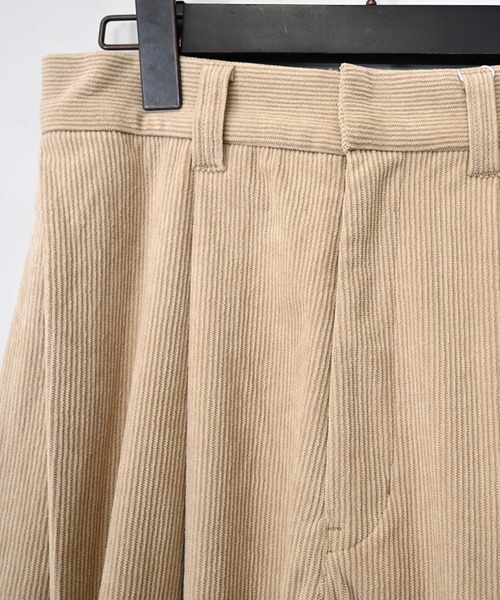 STYLEBLOCK（スタイルブロック）の「コーデュロイサイドタックコクーンパンツ（その他パンツ・レディース・ベージュ/ブラウン/ピンク・M）」の5枚目の写真