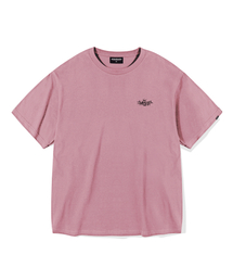 GRANDIOSITY（グランディオシティ）の「グラフィティロゴオーバーサイズ半袖Tシャツ（インディピンク）（Tシャツ/カットソー）」