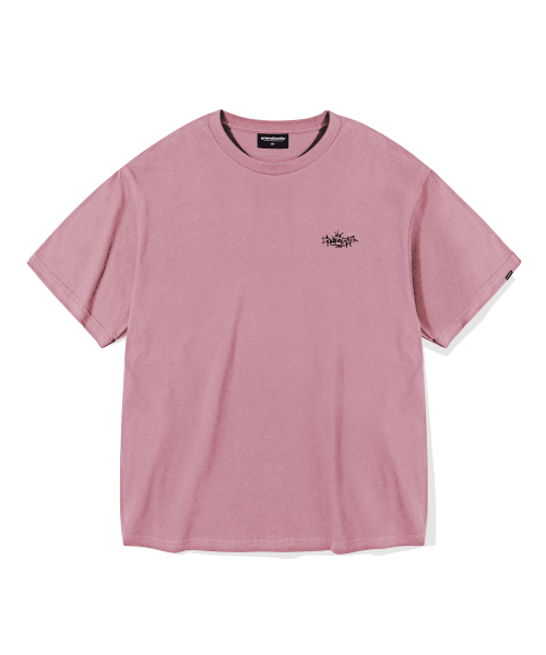 GRANDIOSITY（グランディオシティ）の「グラフィティロゴオーバーサイズ半袖Tシャツ（インディピンク）（Tシャツ/カットソー・メンズ・その他・FREE）」の2枚目の写真