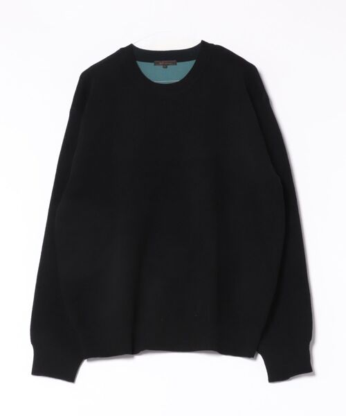 m.f.editorial(エムエフエディトリアル)の「【ハンドウォッシャブル ストレッチ】m.f.エディトリアル メンズ シェニールヤーン クルー ニット(ニット/セーター・メンズ・ライトグレー/ネイビー/ブラック/アイボリー・X-LARGE/MEDIUM/LARGE)」の17枚目の写真