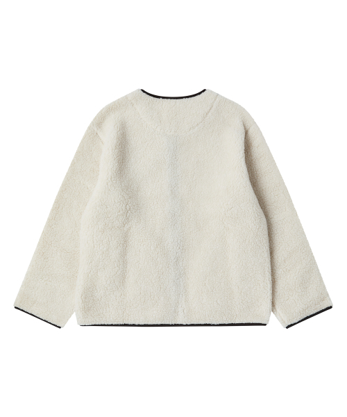 Beyond Closet(-)の「ニューパリジアンエコパーフリース集業ジャンパーアイボリー(その他アウター・レディース・その他・LARGE/MEDIUM)」の3枚目の写真