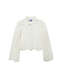 PENFIELD（ペンフィールド）の「クロシェウェーブカーディガンアイボリー_FR2KR01F（カーディガン/ボレロ）」
