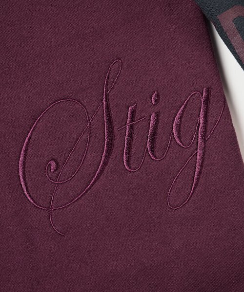 STIGMA(スティグマ)の「22 HALF COLOR HEAVY SWEAT JOGGER PANTS NAVY BURGUNDY(スウェットパンツ・メンズ・その他・LARGE/MEDIUM/X-LARGE)」の9枚目の写真