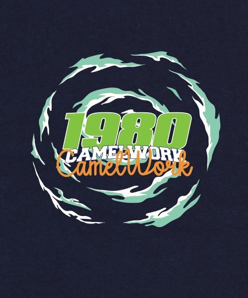 CAMEL WORK(キャメルワーク)の「ハリケーン1980スウェットシャツ(ネイビー)(スウェット・メンズ・その他・MEDIUM/LARGE/X-LARGE)」の4枚目の写真