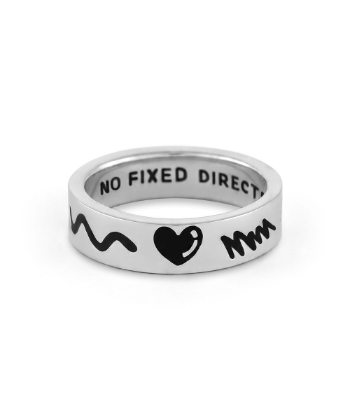 NONENON(ノンノン)の「DOODLE RNG(6mm) SILVER925(リング・レディース・その他・SMALL/MEDIUM/LARGE)」の1枚目の写真