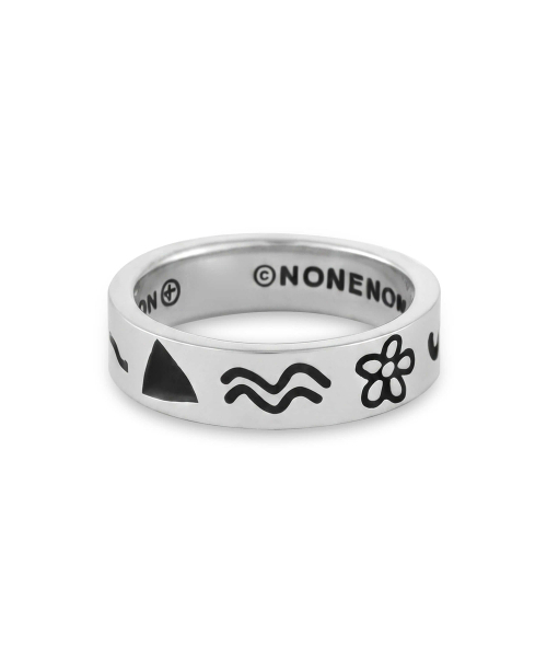 NONENON(ノンノン)の「DOODLE RNG(6mm) SILVER925(リング・レディース・その他・SMALL/MEDIUM/LARGE)」の2枚目の写真