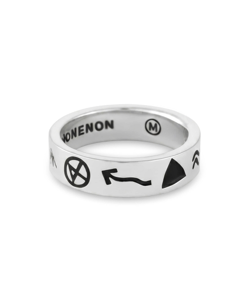 NONENON(ノンノン)の「DOODLE RNG(6mm) SILVER925(リング・レディース・その他・SMALL/MEDIUM/LARGE)」の3枚目の写真