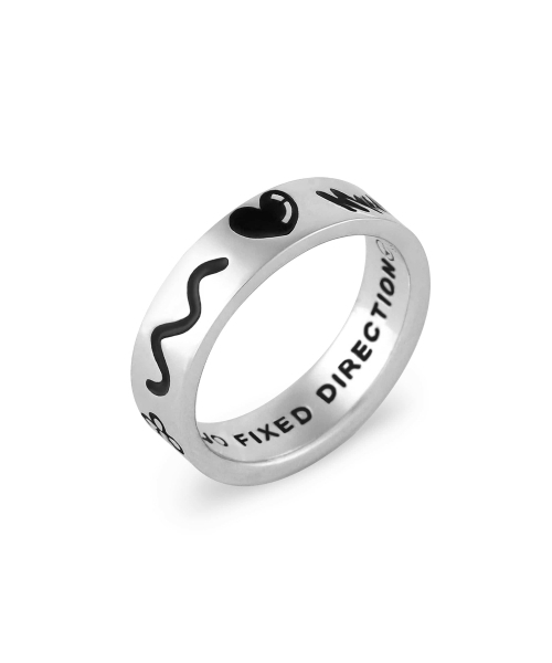 NONENON(ノンノン)の「DOODLE RNG(6mm) SILVER925(リング・レディース・その他・SMALL/MEDIUM/LARGE)」の4枚目の写真