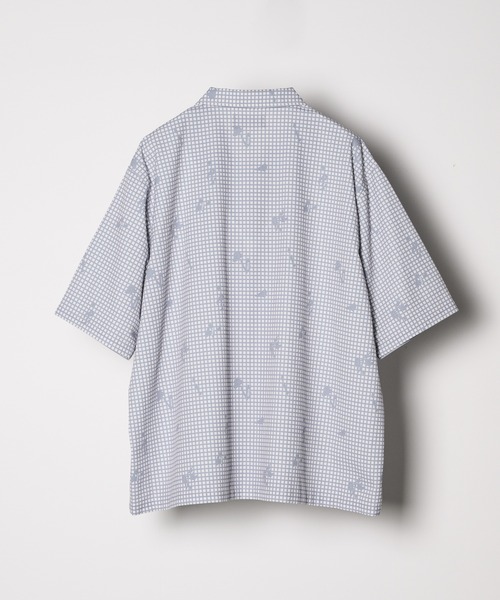 AIVER（アイバー）の「AIVER　ドットメッシュナイトカモS/Sシャツ（シャツ/ブラウス・メンズ・ブラック/オフホワイト・LARGE/MEDIUM/SMALL）」の22枚目の写真