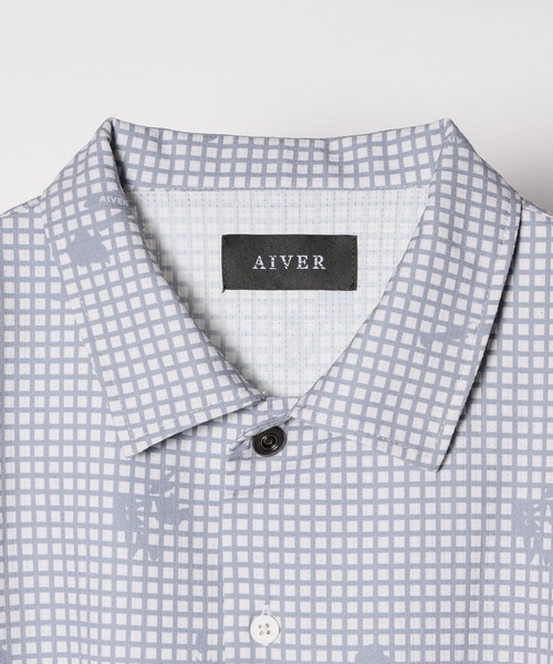 AIVER(アイバー)の「AIVER ドットメッシュナイトカモS/Sシャツ(シャツ/ブラウス・メンズ・ブラック/オフホワイト・LARGE/MEDIUM/SMALL)」の22枚目の写真