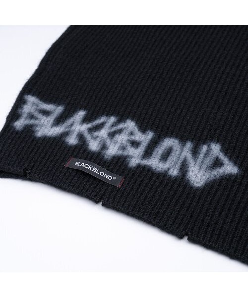 BLACK BLOND(ブラック ブロンド)の「ビビディ ハンドステッチロゴリブトスウェター (ブラック)(ニット/セーター・レディース・その他・MEDIUM/LARGE)」の8枚目の写真