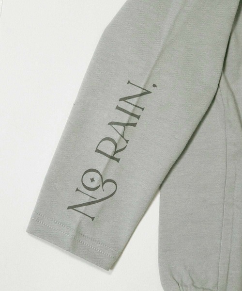 MAKE YOUR DAY（メイクユアデイ）の「抽象レイン柄変形長袖Tシャツ■80～140cm（Tシャツ/カットソー・キッズ・イエロー/グレー・80/90/100/110/120/130/140）」の14枚目の写真