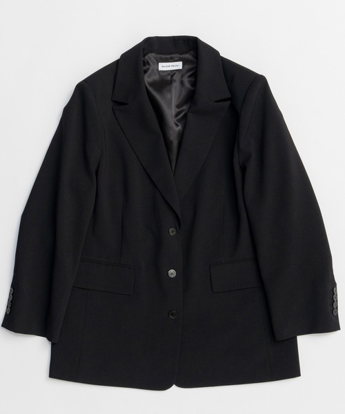 MAISON SPECIAL（メゾンスペシャル）の「Lace Vest Single Jacket/レースベストシングルジャケット（テーラードジャケット・レディース・ブラック/グレー/ベージュ・FREE）」の15枚目の写真