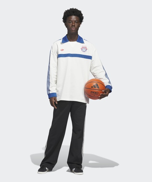 adidas（アディダス）の「オリジナル バスケットボール スナップ パンツ / アディダスオリジナルス adidas Originals（その他パンツ・メンズ・ブラック・MEDIUM/SMALL/X-SMALL/XX-LARGE/LARGE/X-LARGE）」の7枚目の写真