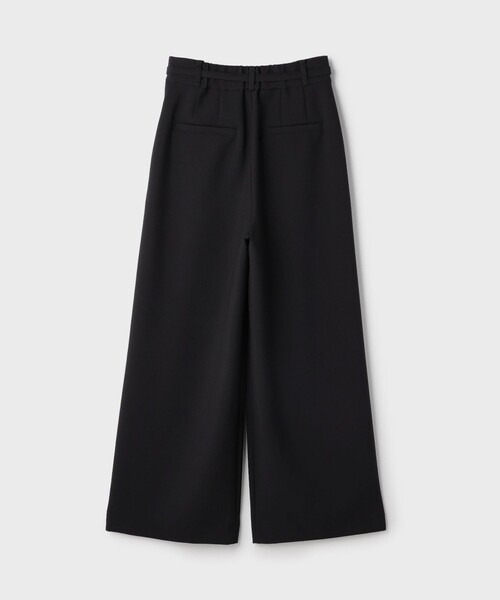 GRACE CONTINENTAL（グレースコンチネンタル）の「ダブルクロスワイドパンツ（その他パンツ・レディース・ブラック/キナリ・38/36）」の11枚目の写真