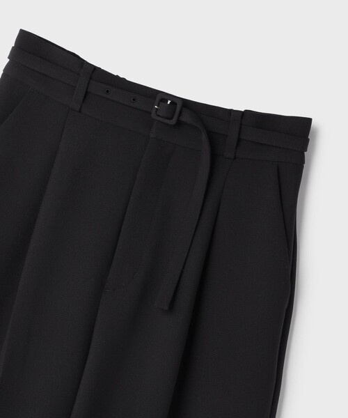 GRACE CONTINENTAL（グレースコンチネンタル）の「ダブルクロスワイドパンツ（その他パンツ・レディース・ブラック/キナリ・38/36）」の12枚目の写真
