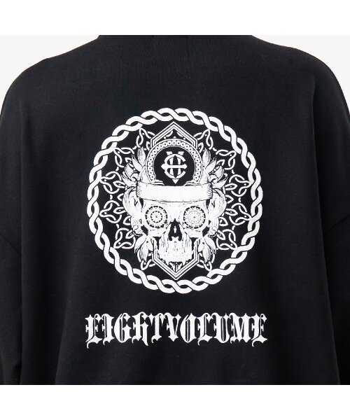 EIGHTVOLUME（エイトボリューム）の「[起毛]EV マンダラ スカル オーバーサイズ スウェット（スウェット・メンズ・その他・ONESIZE）」の2枚目の写真