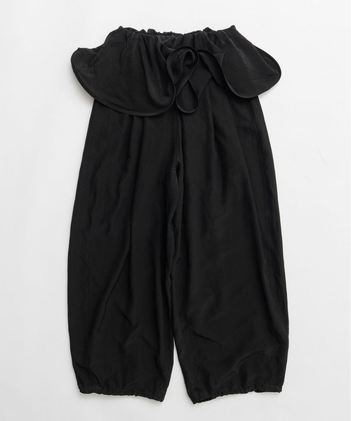 PRANK PROJECT(プランクプロジェクト)の「ペプラムバルーンパンツ / Peplum Balloon Pants(その他パンツ・レディース・ブラック/アイボリー・36/38)」の14枚目の写真