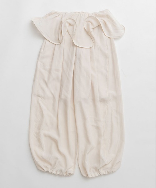 PRANK PROJECT(プランクプロジェクト)の「ペプラムバルーンパンツ / Peplum Balloon Pants(その他パンツ・レディース・ブラック/アイボリー・36/38)」の16枚目の写真