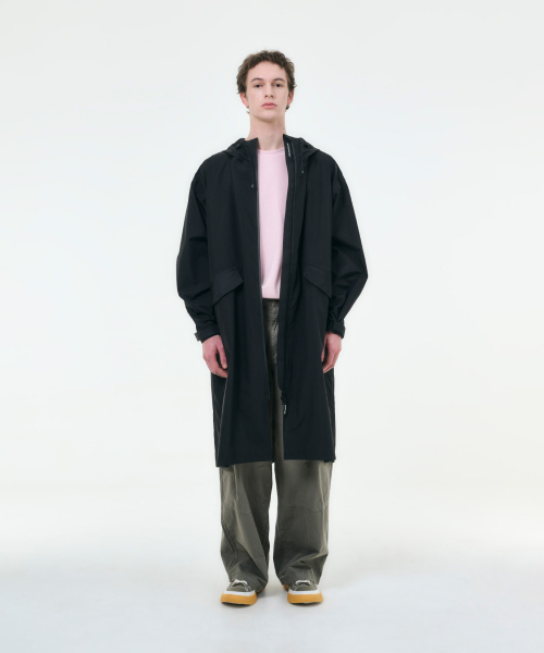 Mars Men's Weathercoat Essential Collection Black（レインコート