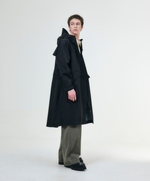 Mars Men's Weathercoat Essential Collection Black（レインコート