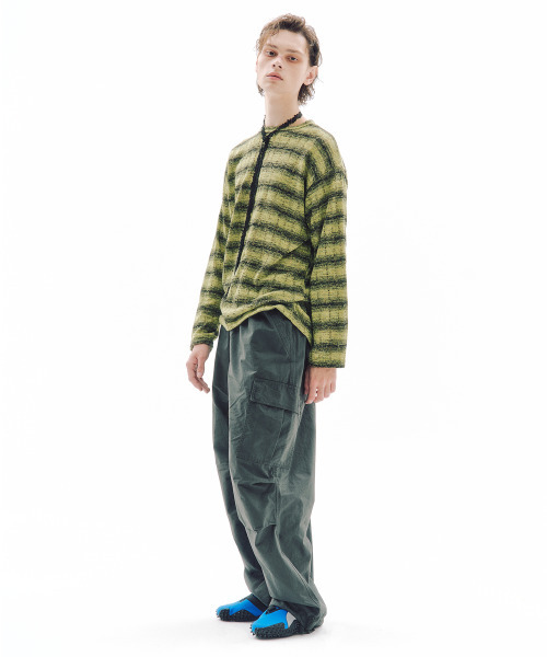 TRIPSHOP（トリップショップ）の「トリップカーゴパンツ（スウェットパンツ・レディース・チャコール・OS）」の5枚目の写真