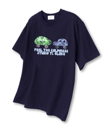 ツーカスケッチ 半袖Tシャツ ネイビー