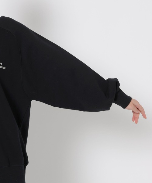 LOWRYS FARM(ローリーズファーム)の「チビロゴウラケプルオーバー 639308(スウェット・レディース・ブラック/アイボリー/グレー/ブルー・FREE)」の11枚目の写真