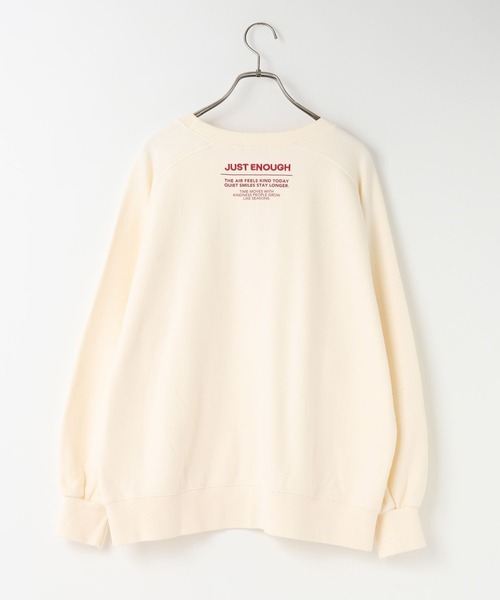 LOWRYS FARM(ローリーズファーム)の「チビロゴウラケプルオーバー 639308(スウェット・レディース・ブラック/アイボリー/グレー/ブルー・FREE)」の18枚目の写真