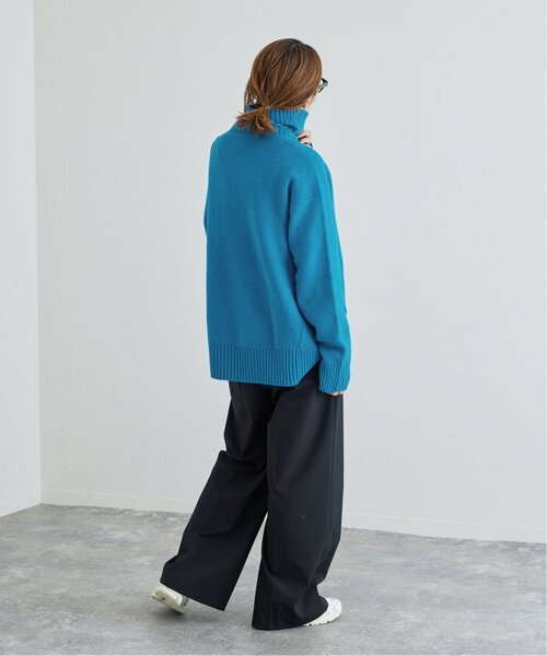 【新品未使用】FRAMeWORK AQUA タートルプルオーバー ニット ≪追加≫AQUAタートルプルオーバー（ニット／セーター）｜FRAMeWORK