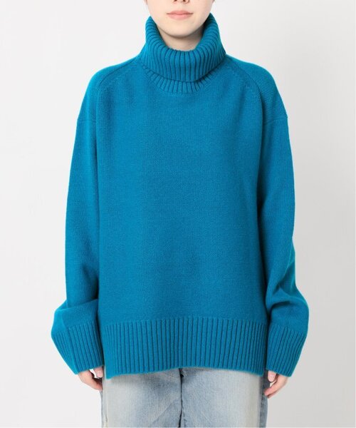 【新品未使用】FRAMeWORK AQUA タートルプルオーバー ニット ≪WEB先行追加≫AQUA タートルプルオーバー（ニット/セーター