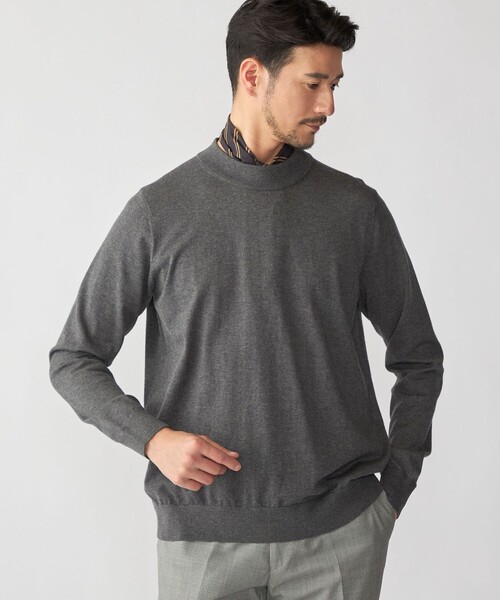 セール】SHIPS:〈手洗い可能〉HANDFRAME 16ゲージ コットン/ウール