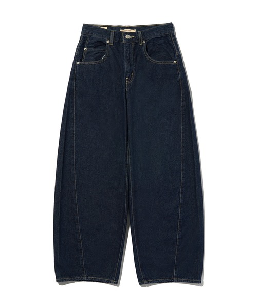 Levi's(リーバイス)の「Levi's/リーバイス SUPER BAGGY バレルジーンズ ダークインディゴ(デニムパンツ・レディース・ダークインディゴブルー・26inch/24inch/25inch/27inch)」の2枚目の写真