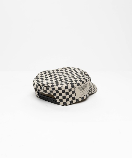 Maison MIHARA YASUHIRO(メゾンミハラヤスヒロ)の「Check Printed Work Cap(キャップ・メンズ・ブルー/ベージュ/ブラック/ブラウン/イエロー/ホワイト/ピンク・FREE)」の13枚目の写真