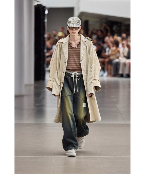 Maison MIHARA YASUHIRO(メゾンミハラヤスヒロ)の「Check Printed Work Cap(キャップ・メンズ・ブルー/ベージュ/ブラック/ブラウン/イエロー/ホワイト/ピンク・FREE)」の22枚目の写真