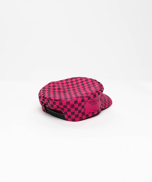 Maison MIHARA YASUHIRO(メゾンミハラヤスヒロ)の「Check Printed Work Cap(キャップ・メンズ・ブルー/ベージュ/ブラック/ブラウン/イエロー/ホワイト/ピンク・FREE)」の19枚目の写真