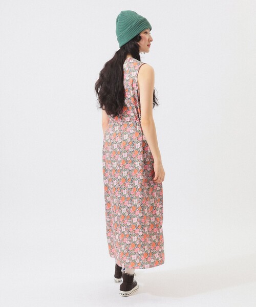 BEAMS BOY(ビームスボーイ)の「リバティ ベルト ノースリーブ ワンピース(ワンピース・レディース・ピンク/イエロー・ONE SIZE)」の11枚目の写真