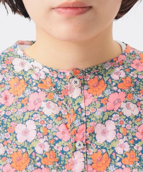 BEAMS BOY(ビームスボーイ)の「リバティ ベルト ノースリーブ ワンピース(ワンピース・レディース・ピンク/イエロー・ONE SIZE)」の19枚目の写真