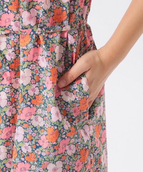 BEAMS BOY(ビームスボーイ)の「リバティ ベルト ノースリーブ ワンピース(ワンピース・レディース・ピンク/イエロー・ONE SIZE)」の20枚目の写真