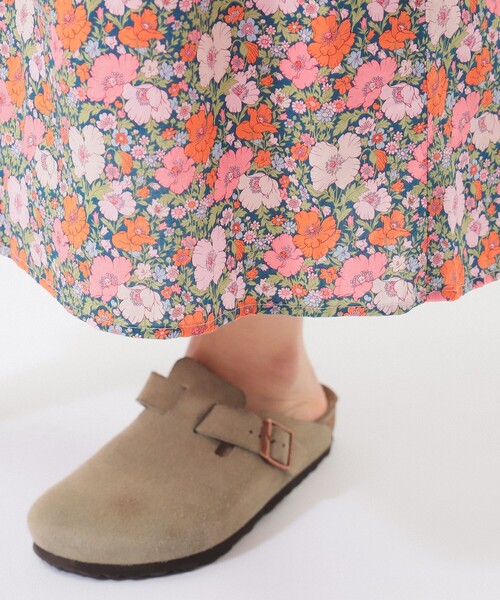 BEAMS BOY(ビームスボーイ)の「リバティ ベルト ノースリーブ ワンピース(ワンピース・レディース・ピンク/イエロー・ONE SIZE)」の21枚目の写真