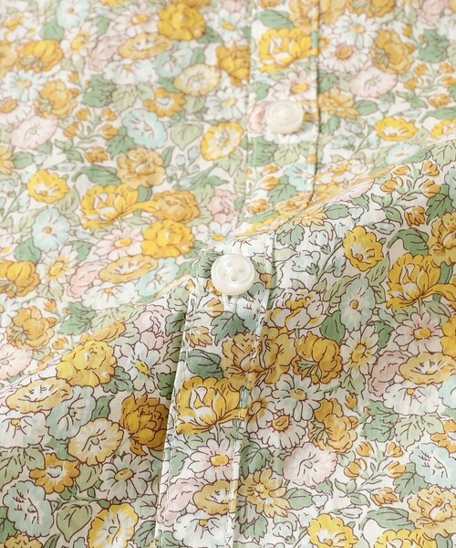 BEAMS BOY(ビームスボーイ)の「リバティ ベルト ノースリーブ ワンピース(ワンピース・レディース・ピンク/イエロー・ONE SIZE)」の7枚目の写真